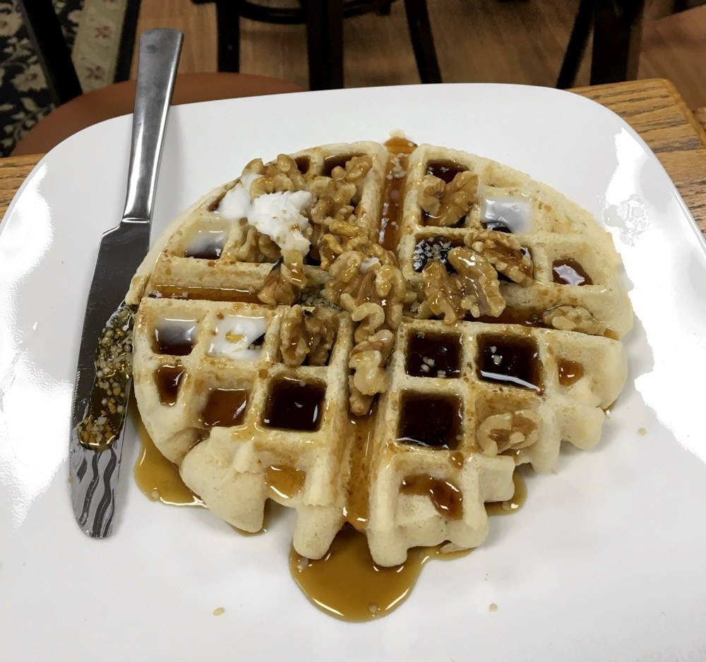 vegan waffle