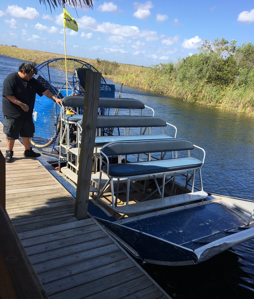 our tigertail airboat and tour guide
