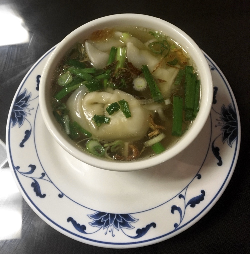 wonton soup at trang viet cuisine