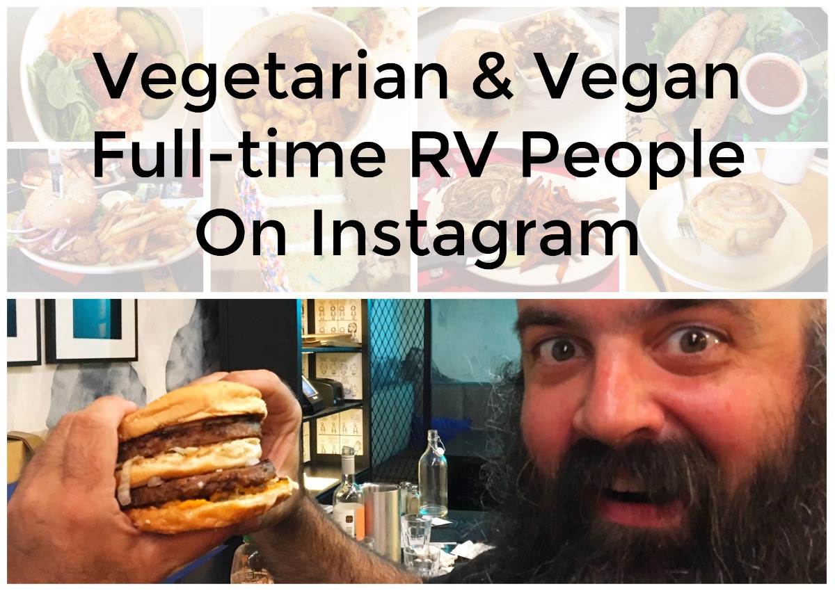 vegan and vegetarian full-time rv people on instagram