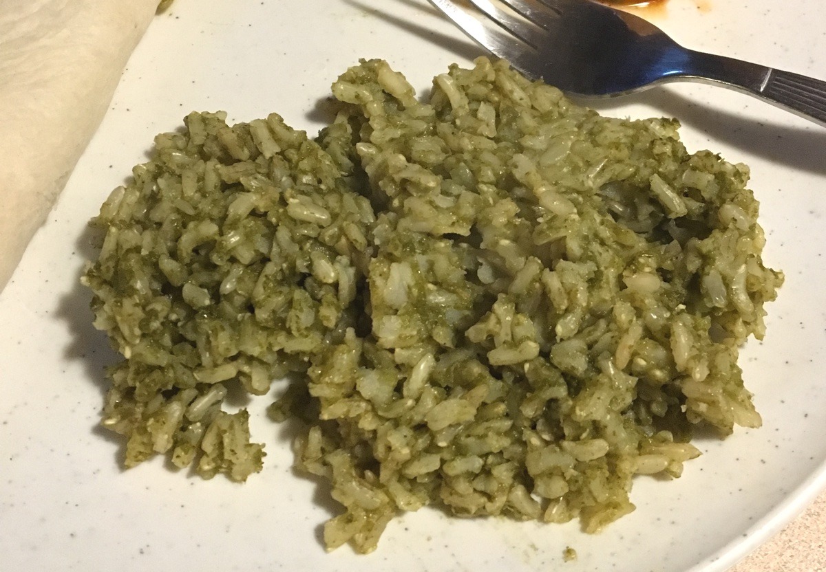 arroz verde made in the instant pot