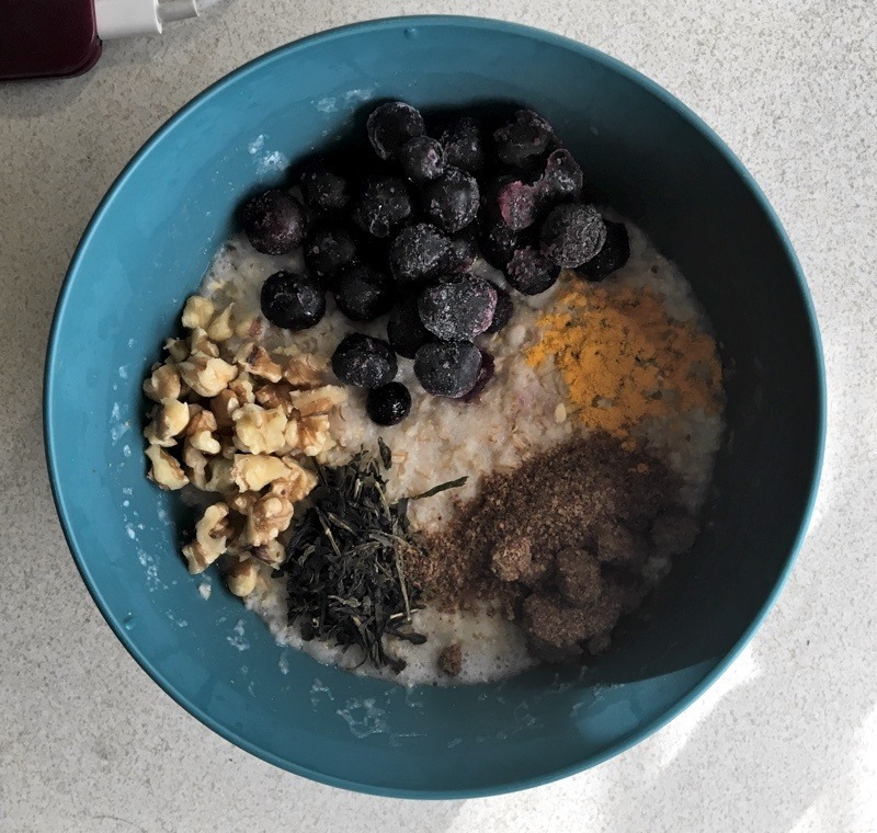 oats for breakfast post heart attack.