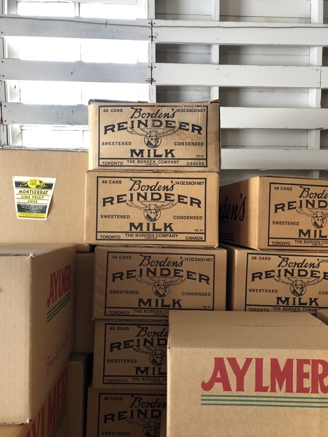 reindeer milk cases in the ss klondike.