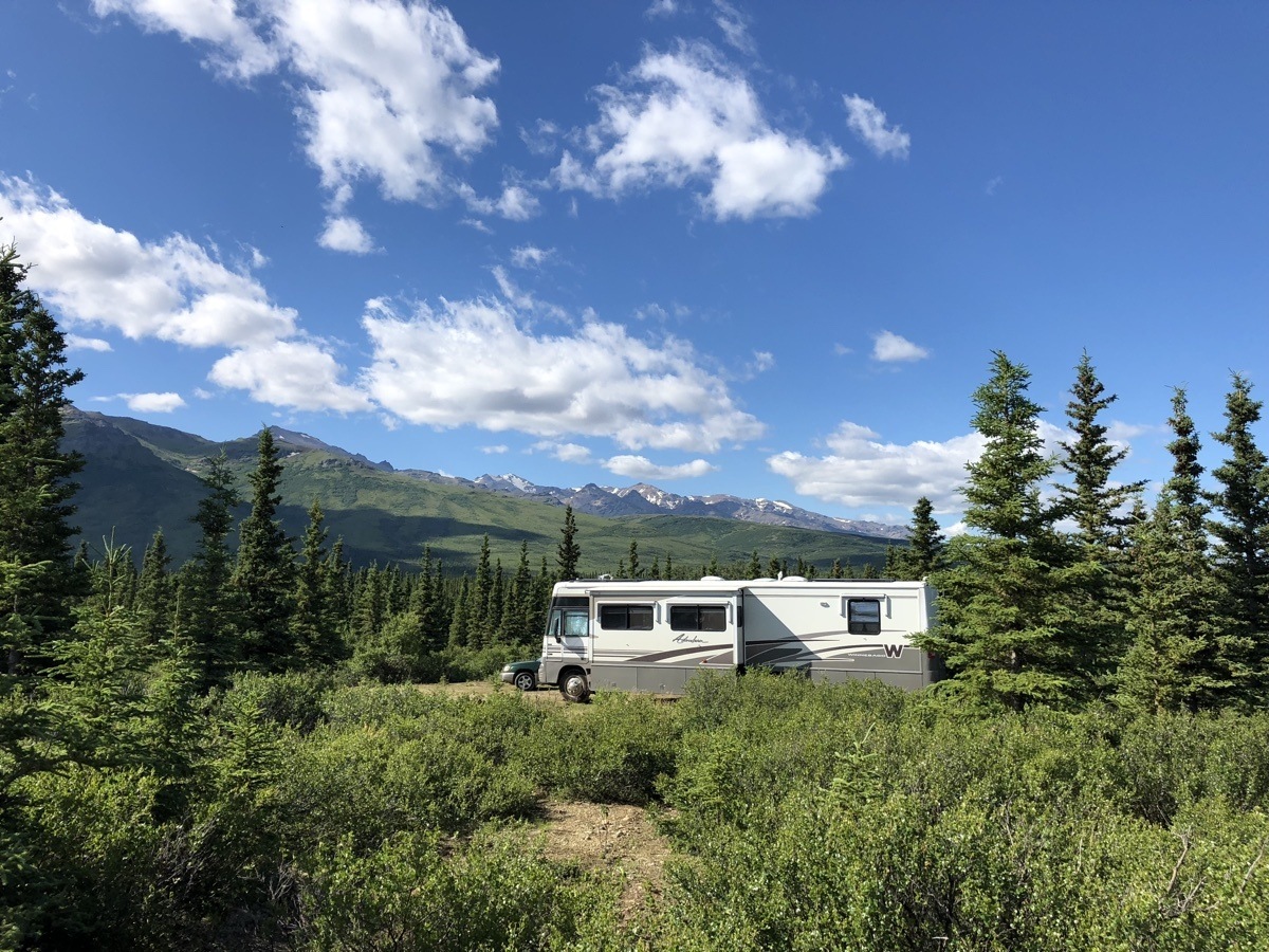 free camping in healy alaska on blm land.