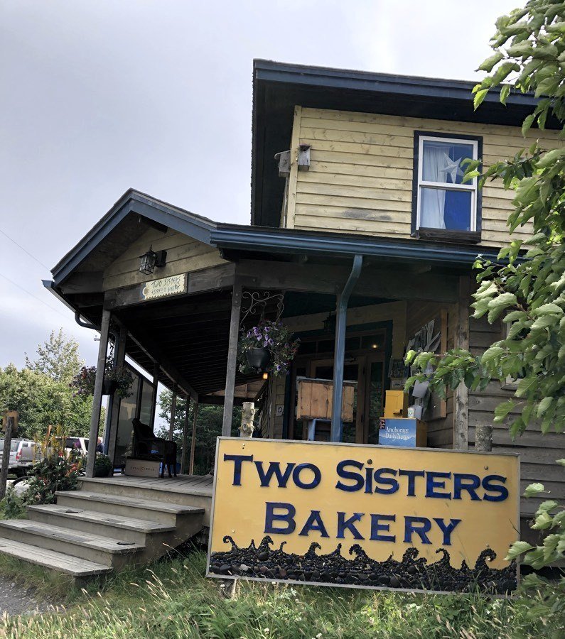 two sisters bakery in homer, alaska.