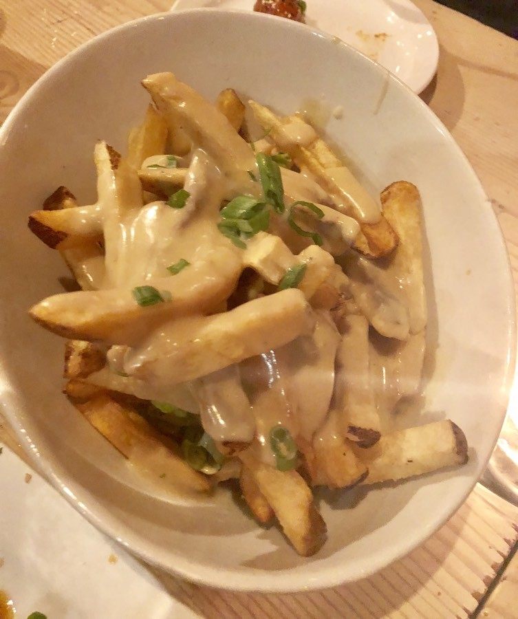 gravy fries at meet in gastown vancouver bc.