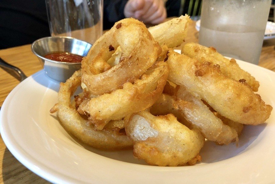 onion rings at the arbor in vancouver bc.