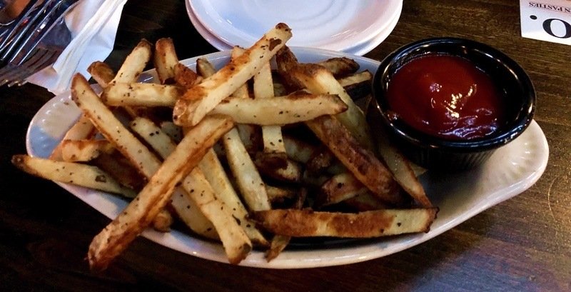 baked fries at cornish pasty co in flagstaff, arizona. baked fries at cornish pasty co in flagstaff, arizona.