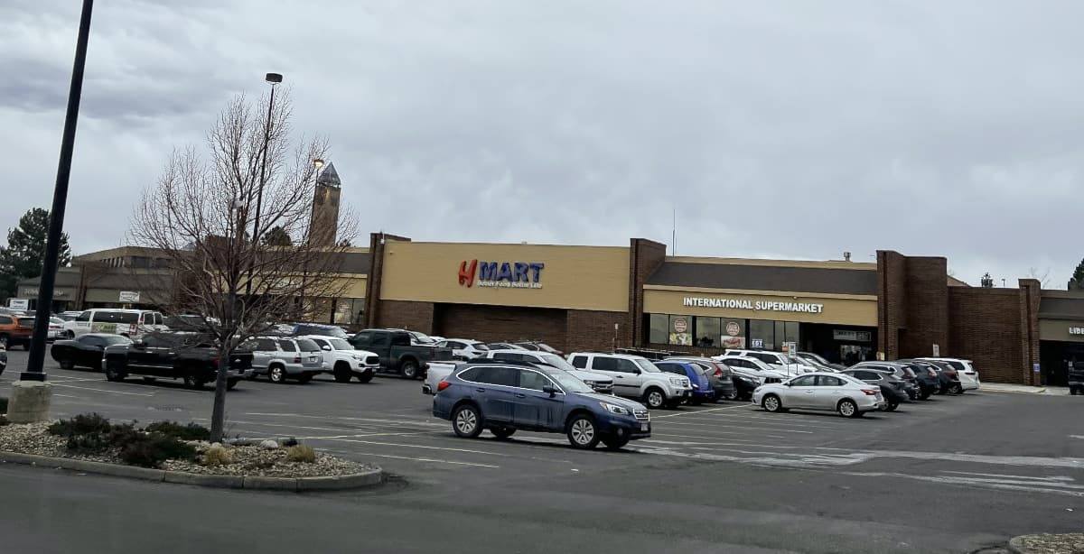 outside view of H-mart in westminster, colorado.